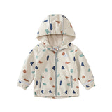 Kids' Rain Jacket | Hood and Fleece Softshell Jacket