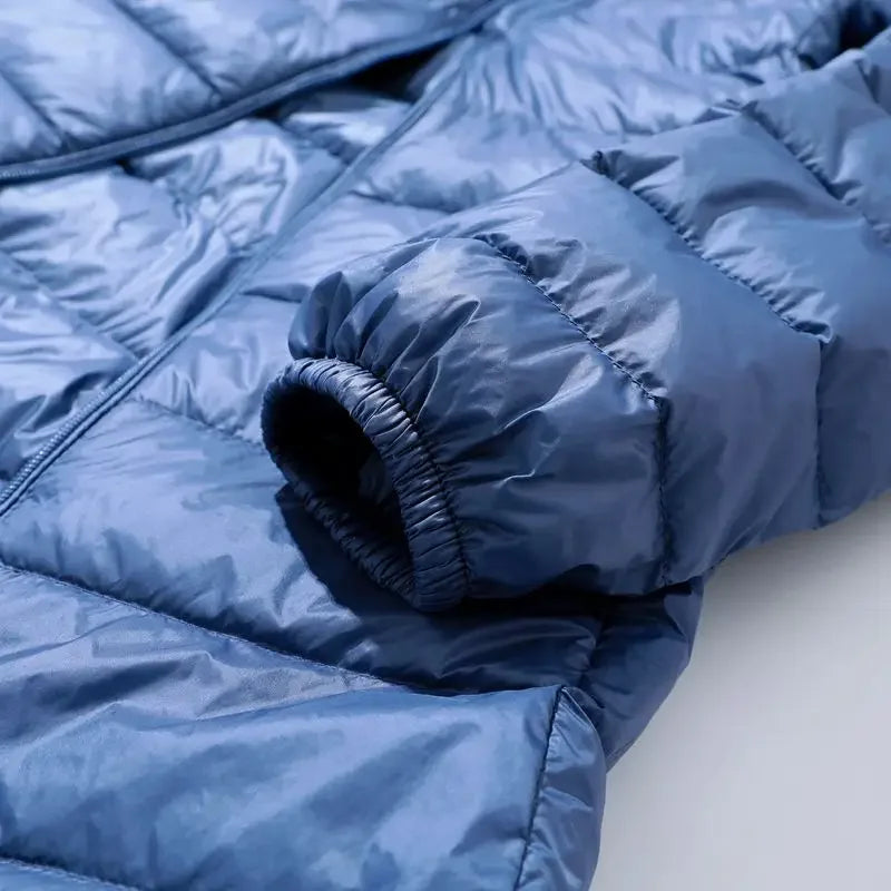 Women's Puffer Jacket | Lightweight Packable Down Jacket | Detachable Hood