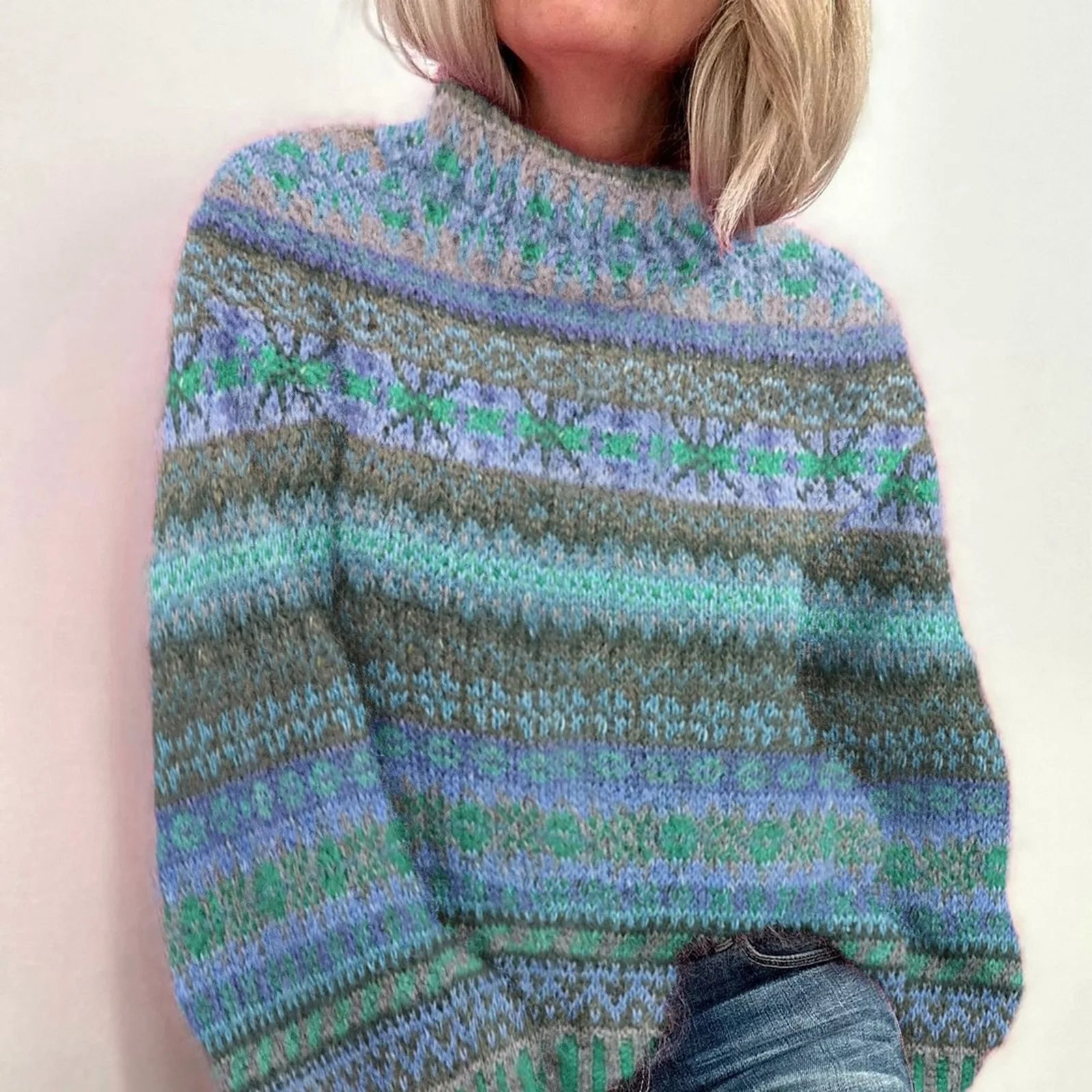 Damen Norweger Pullover | Lässig & Zeitlos