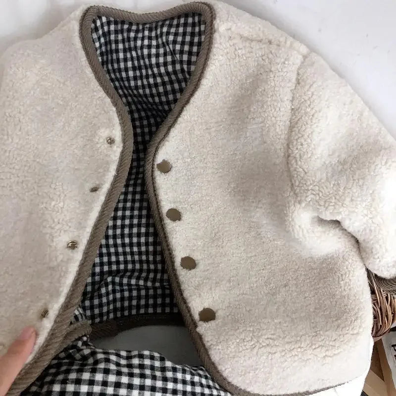 Kids Fleece Jacket | Shearling Style
