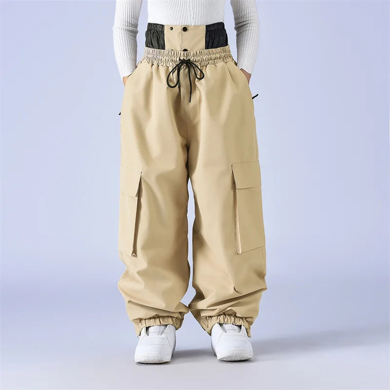 Unisex Ski Pants | Loose Fit Snowboard Pants for Winter Sports