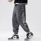 Herren Trendy Cordhose | mit Print