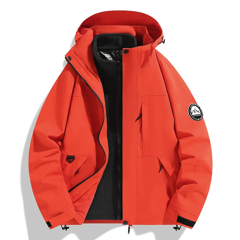 3-in-1 Ski Jacket | Wind- & Water-Resistant Baggy Fit