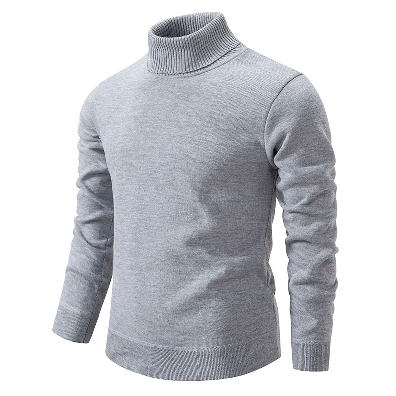 Herren Rollkragenpullover | Baumwolle und Bequem