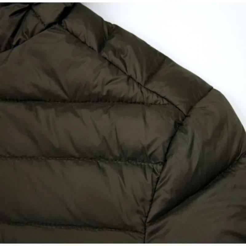 Men’s Quilted Jacket with Hood | Lightweight
