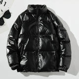Men's Winter Down Jacket | Metallic