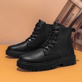Men's Boots | Winter Waterproof Lace-up & Slip-Resistant