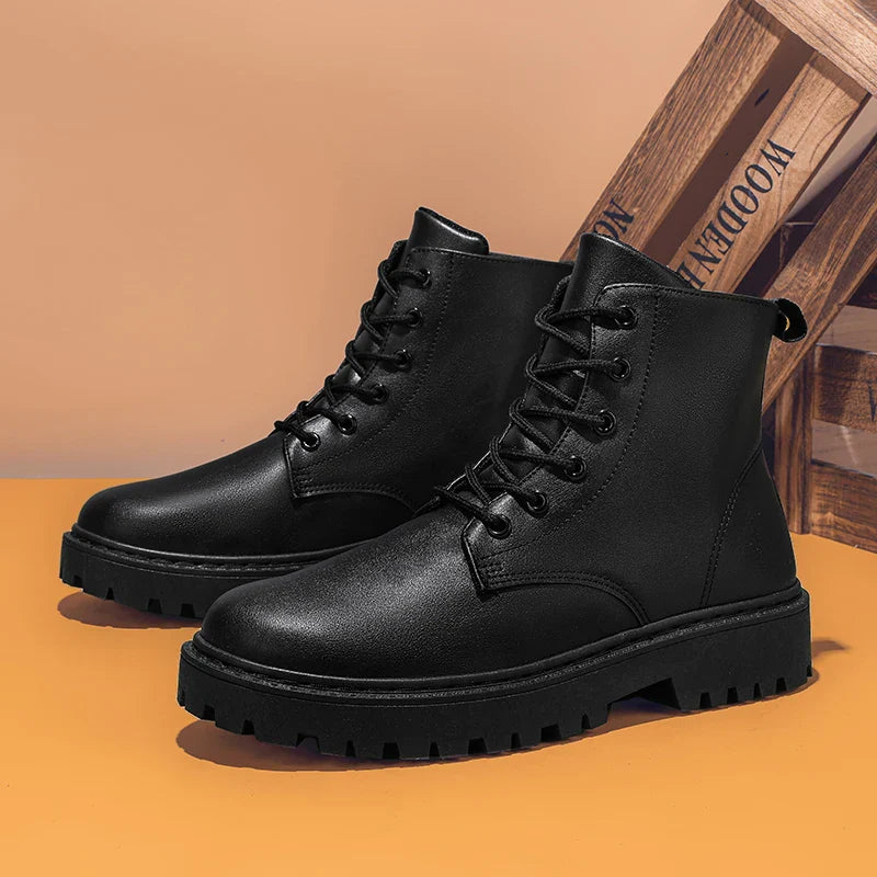 Herren Stiefel | Winter Wasserdicht Schnürung & Rutschfest