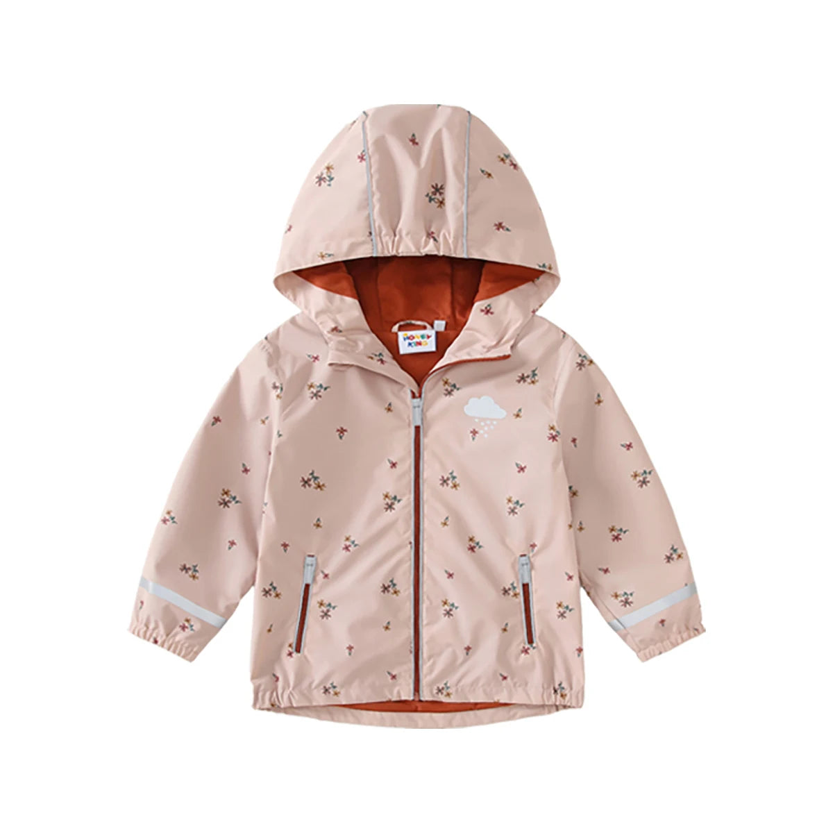 Kinder Regenjacke | Kapuze und Fleece Softshelljacke