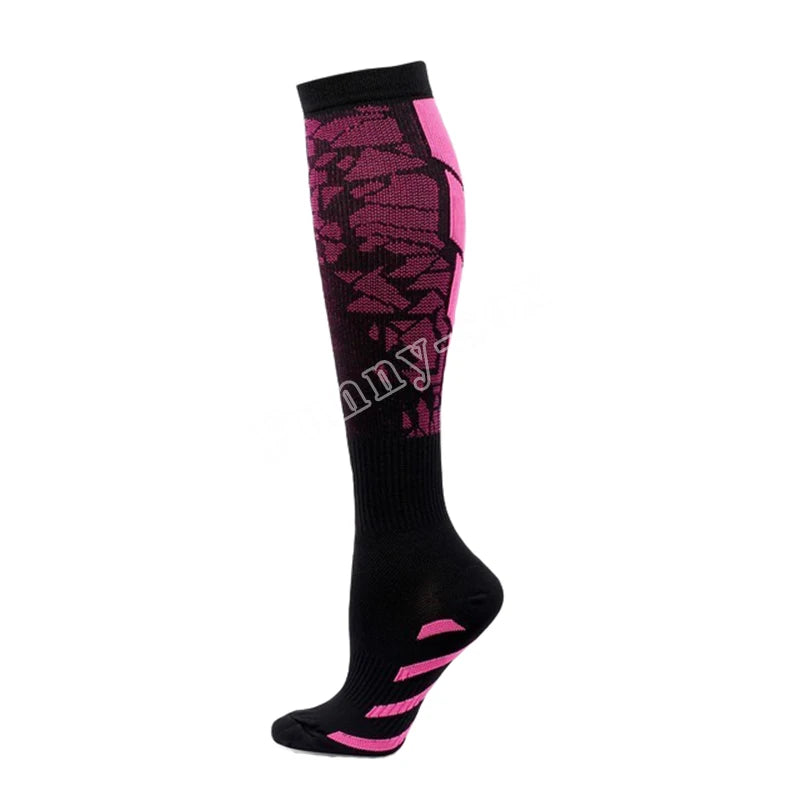 Kompression Laufsocken | Knielang für Sport & Outdoor
