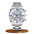 Herrenuhr aus Edelstahl mit Quarzwerk | Business