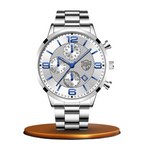 Herrenuhr aus Edelstahl mit Quarzwerk | Business