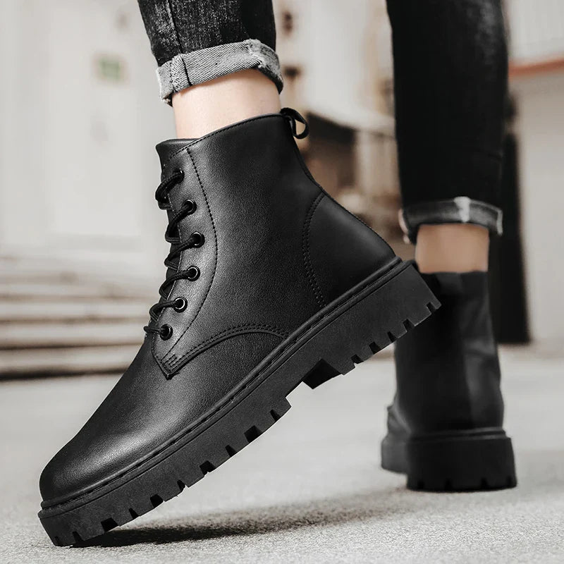 Herren Stiefel | Winter Wasserdicht Schnürung & Rutschfest
