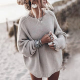 Women's Knit Sweater | Loose & Chunky Knit