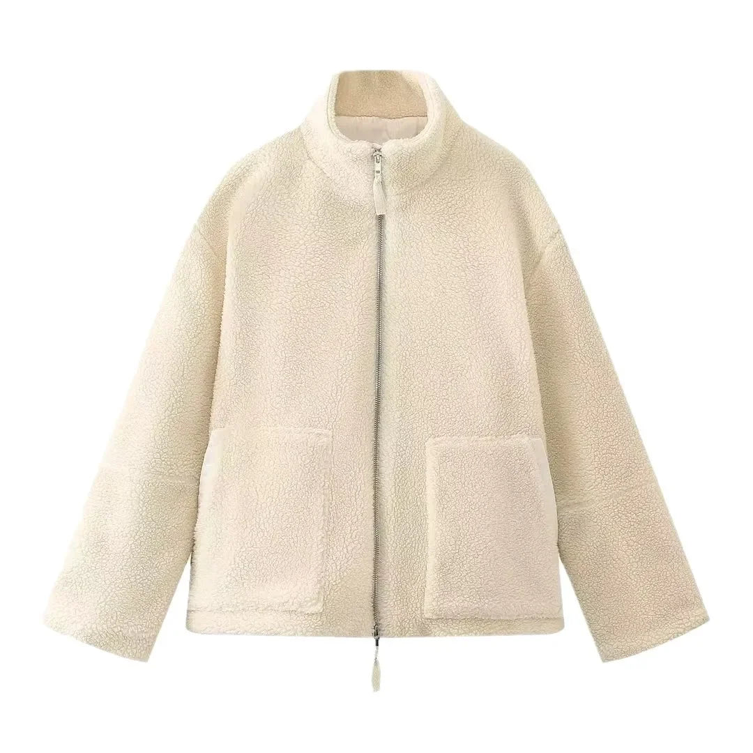 Damen Teddyjacke | Winterwarm & Flauschig