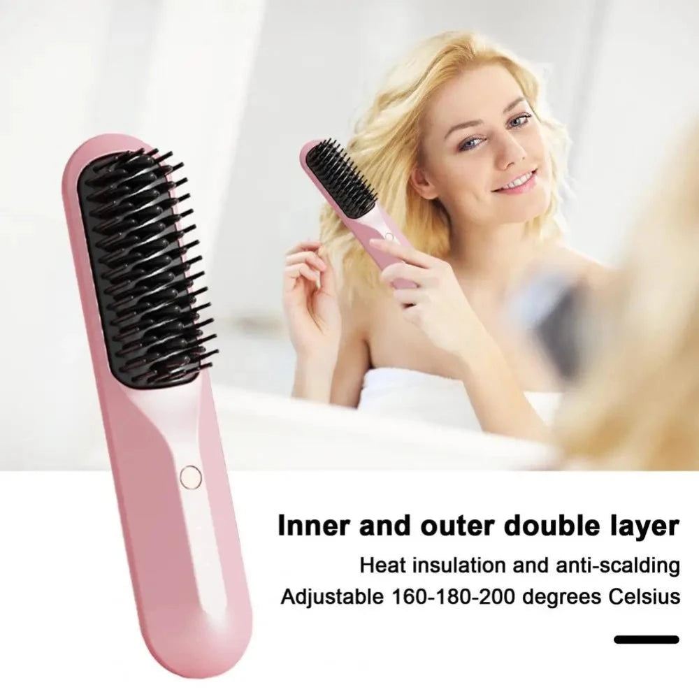 Stylo Brush - Kabellose Haarbürste für Locken, Wellen und Styling