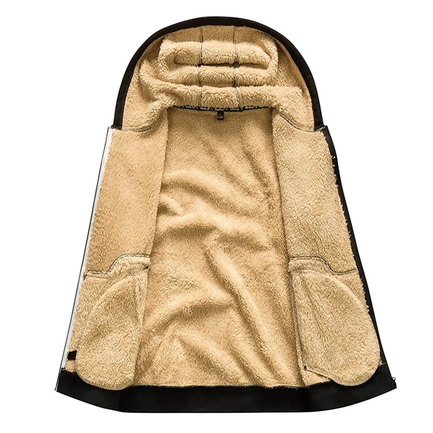 Sadi | Lässige Herren-Kapuzenjacke mit Fleece-Futter-Becker Boutique