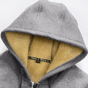 Sadi | Lässige Herren-Kapuzenjacke mit Fleece-Futter-Becker Boutique