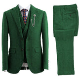 Men's Tweed Suit | Wedding Guest 3-Piece