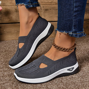 Sally | Orthopädische Handsfree Slip Ins Schuhe-Dark Gray-35-Becker Boutique