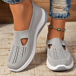 Sally | Orthopädische Handsfree Slip Ins Schuhe-grey-35-Becker Boutique