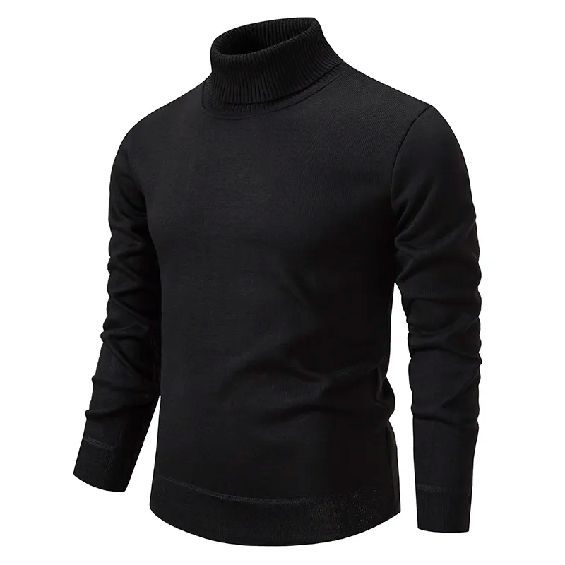 Herren Rollkragenpullover | Baumwolle und Bequem