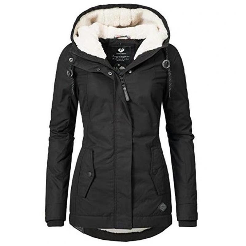 Damen Parka Winterjacke | Sherpa Gefüttert & Warm