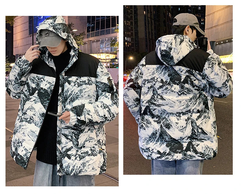 Josua |Steppjacke Camouflage