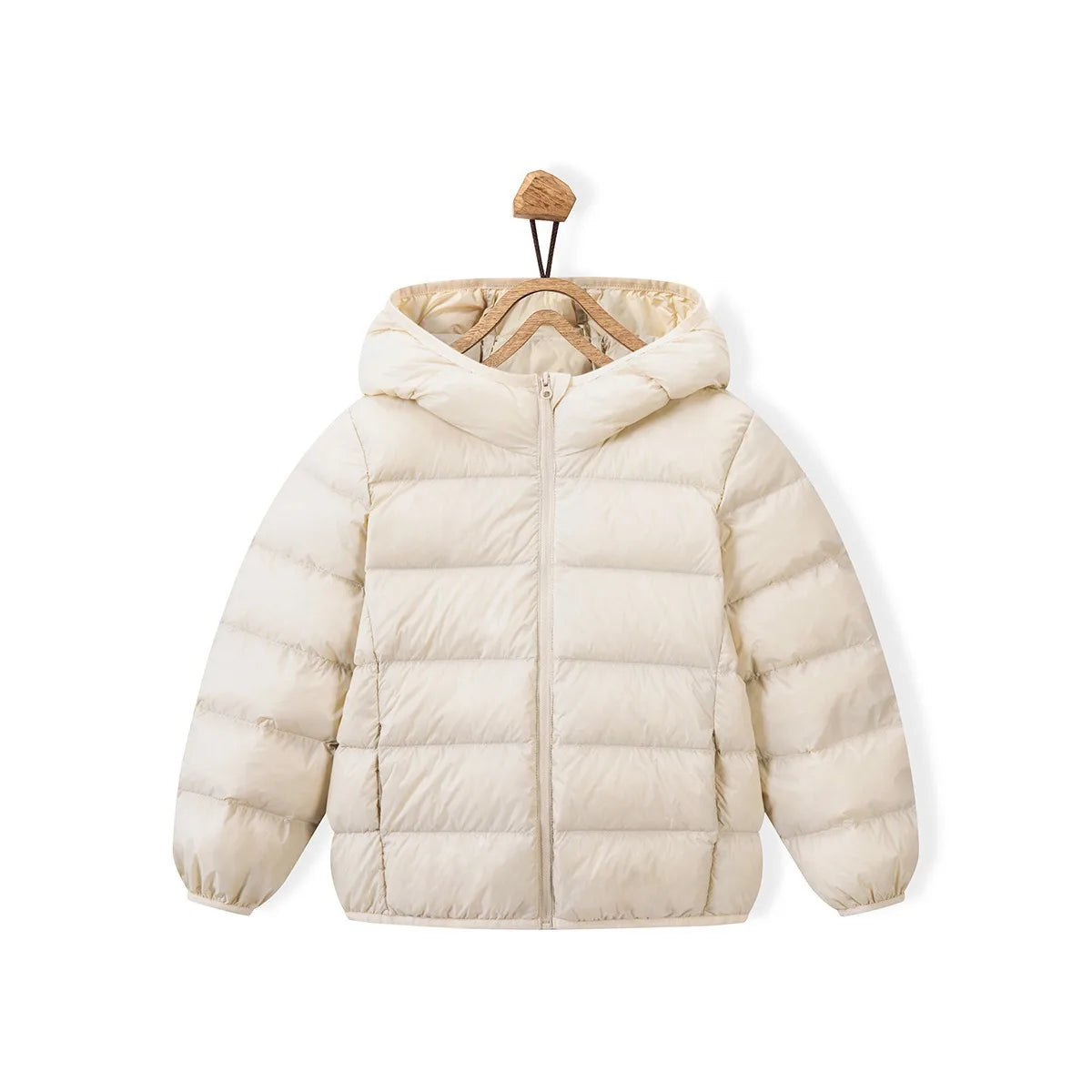 Kids Quilted Jacket with Hood | Lightweight