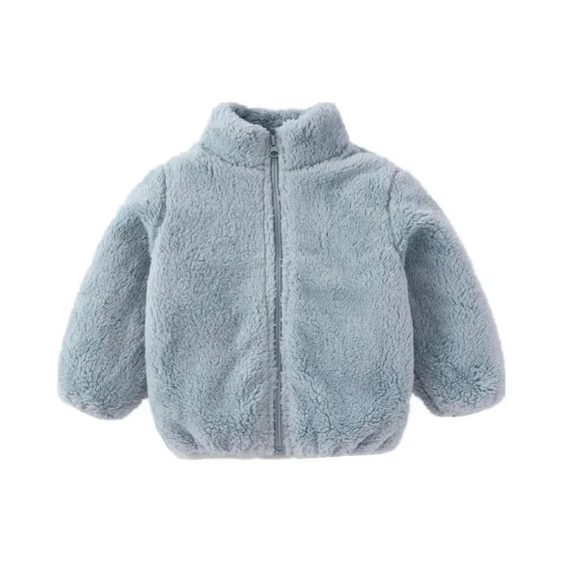 Kids Wool Fleece Jacket | Girls & Boys
