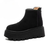 Women's snow boots | Suede & platform