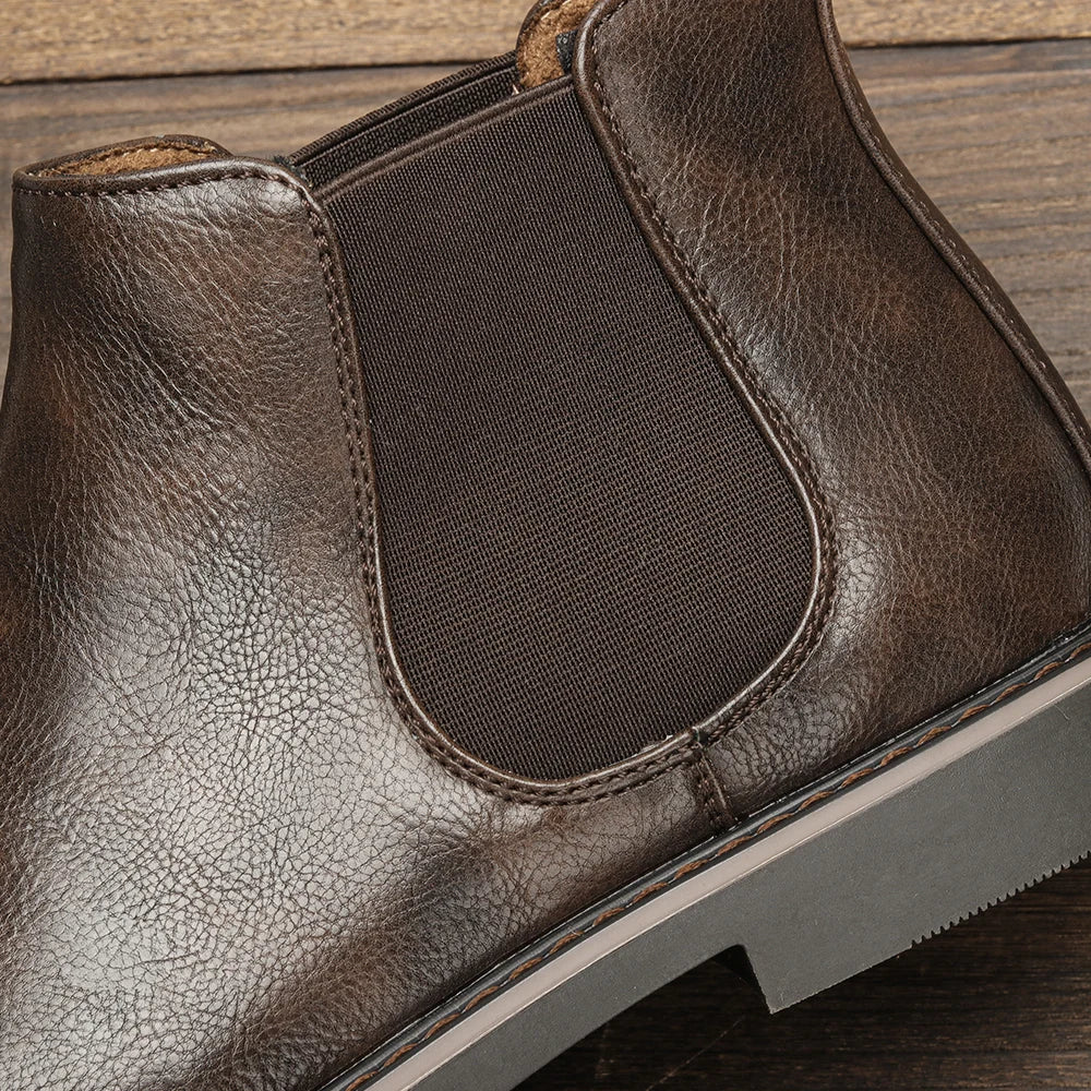 Martin | Chelsea-Stiefel aus Leder-Becker Boutique