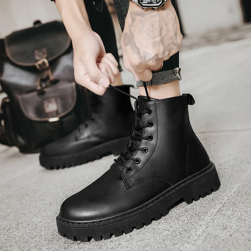 Herren Stiefel | Winter Wasserdicht Schnürung & Rutschfest
