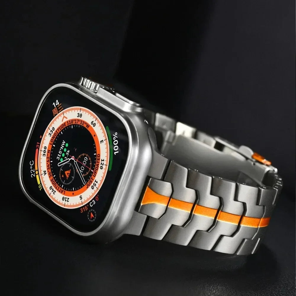 Titanium Bracelet | Compatible with Apple Watch Ultra