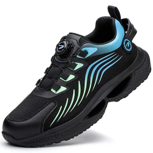 Smith | Sportliche Sicherheitsschuhe-Blau-36-Becker Boutique