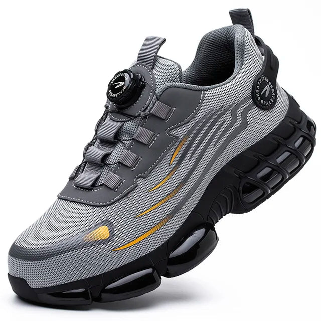 Smith | Sportliche Sicherheitsschuhe-Grau-36-Becker Boutique