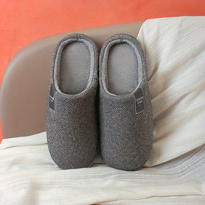 SnugSoles | Gemütliche, rutschfeste Hausschuhe mit weichem Stoff-Futter-Becker Boutique