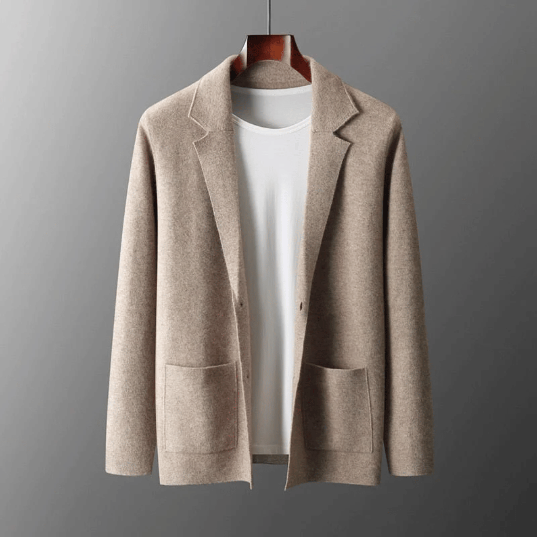 Steven | Weicher Blazer mit Merinowolle gefühl-Becker Boutique