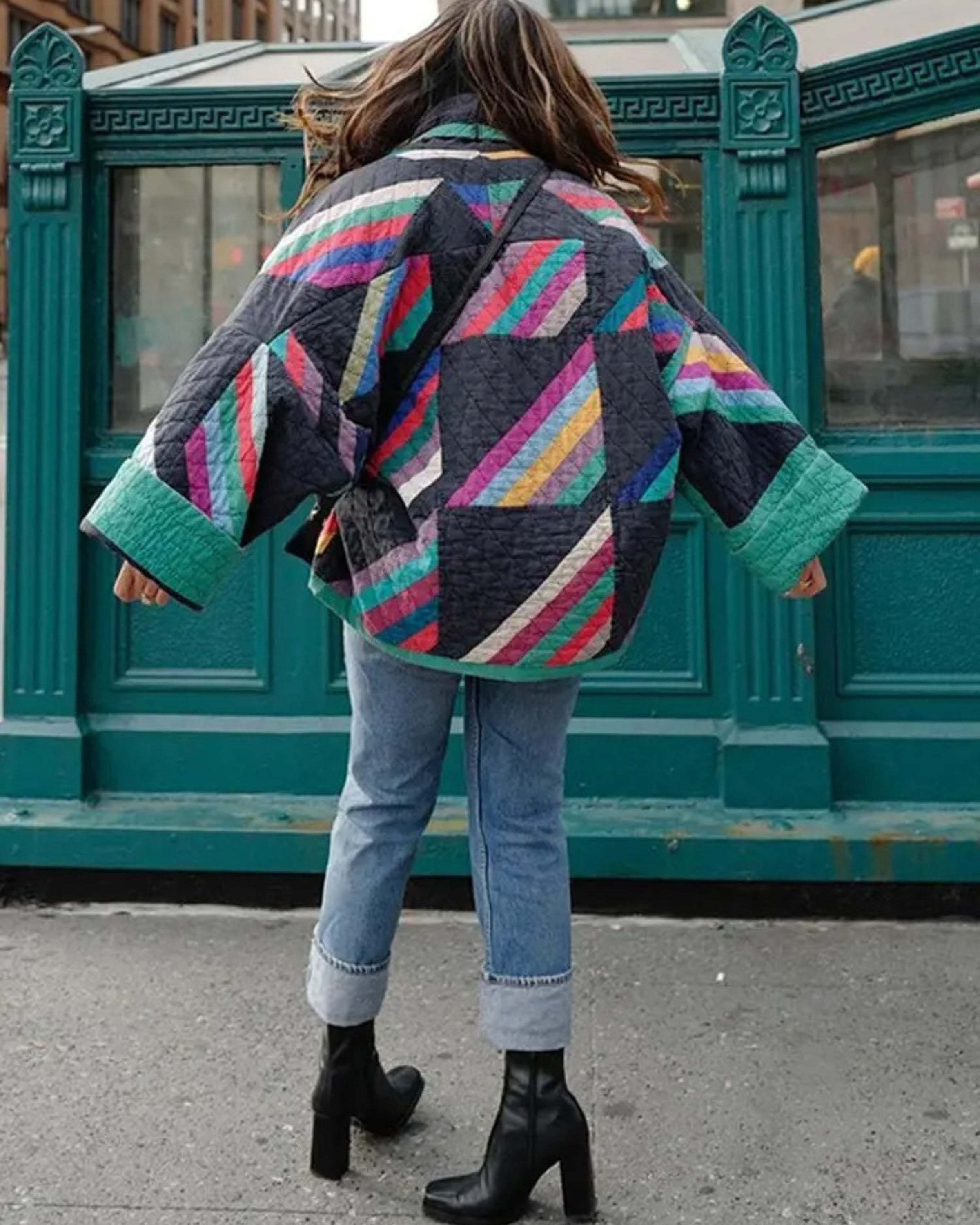Suki | Retro Oversized Vintage Jacke-Becker Boutique