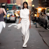 Talia | Sexy eleganter ärmelloser Jumpsuit asymmetrisch-Weiß (Begrenzter Vorrat)-S-Becker Boutique