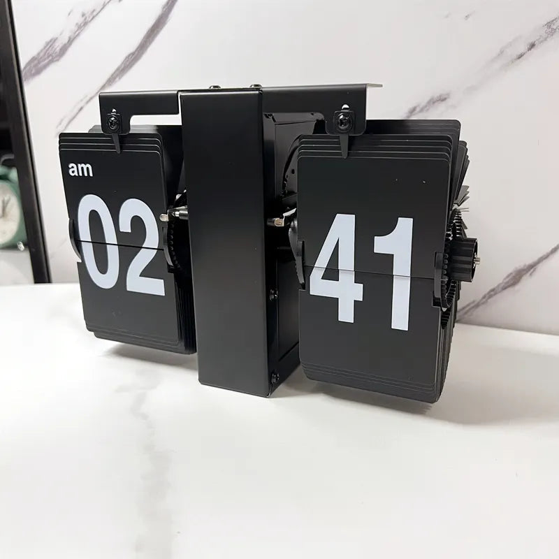 TimeFlip | Mechanische Flip-Uhr mit Automatisches Umblättern-Becker Boutique