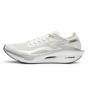 Track 3.0 | Carbon Plate Marathon-Laufschuhe mit atmungsaktiver Dämpfung-Weißes Splitterband-38-Becker Boutique