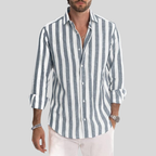 Leichte und bequeme Herren Sommerhemd mit Streifen