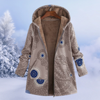 Women's lined jacket | Hooded winter jacket