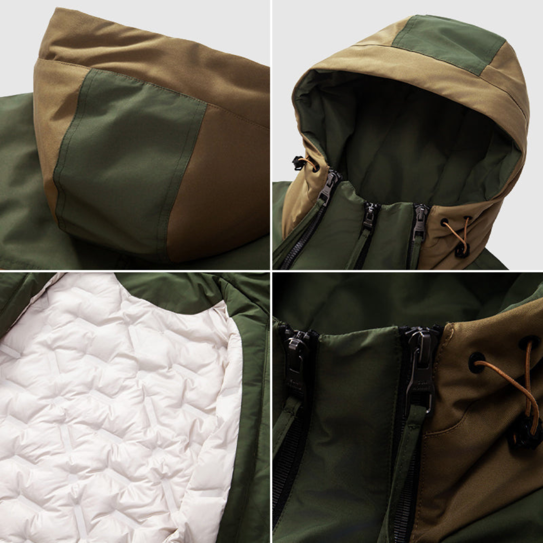 Ski jacket | With hood & for snowboarding