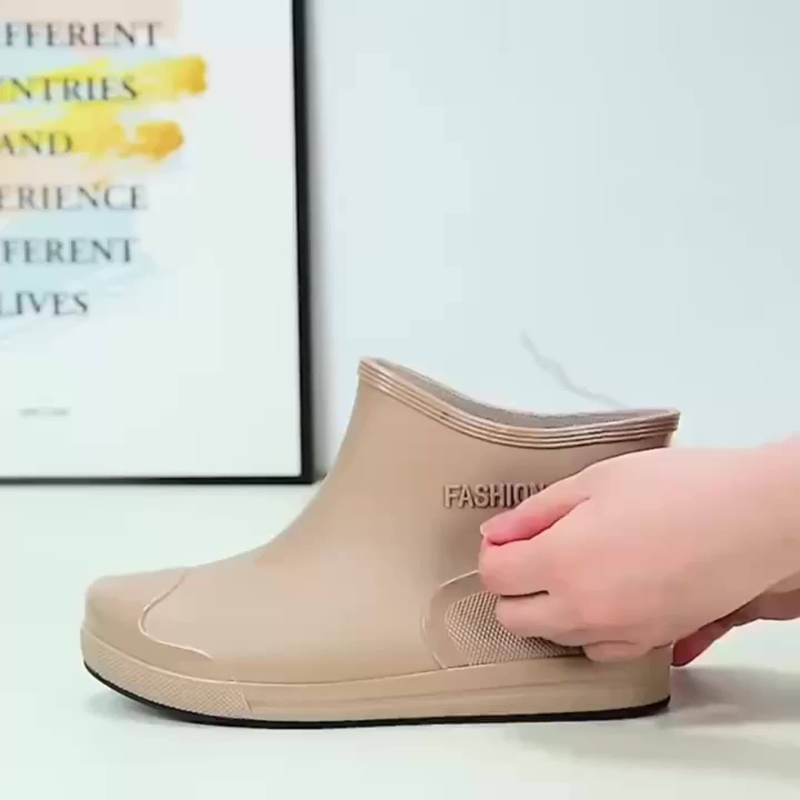 Gummistiefel Damen | Niedrig und Barfuß