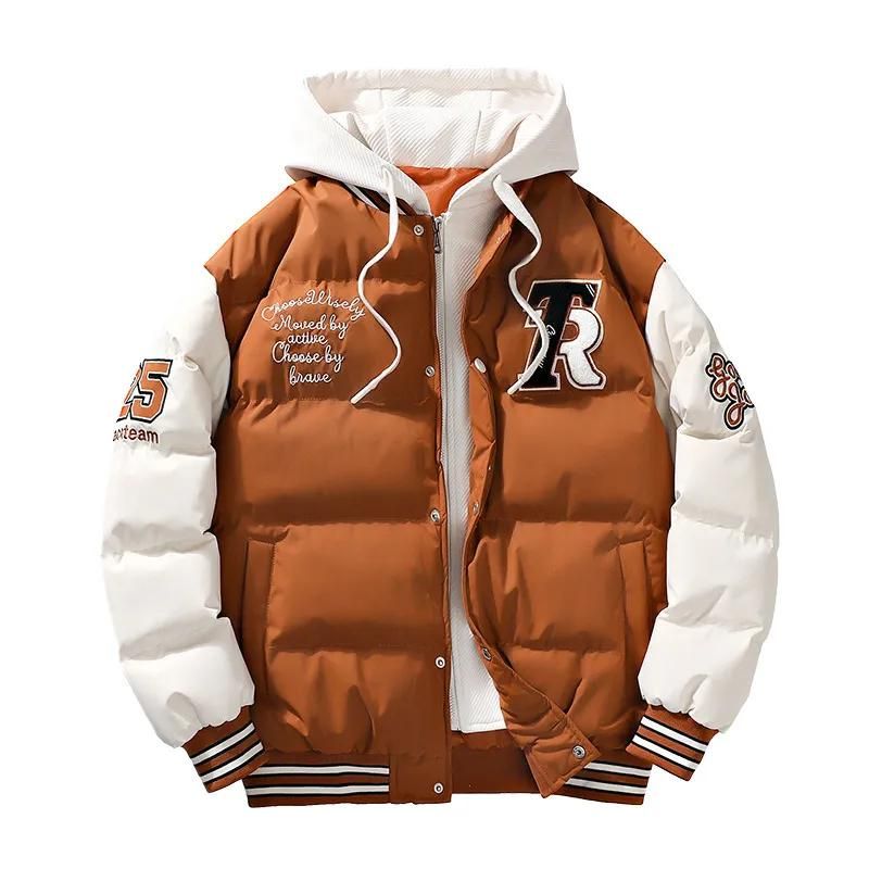 Viggo | Herren Sportliche Winterjacke mit Kapuze-Kamel-M-Becker Boutique