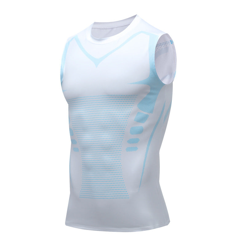 VitaBoost | Sport-Tanktop für mehr Energie und Selbstvertrauen-Weiß-S (50-70 kg)-Becker Boutique