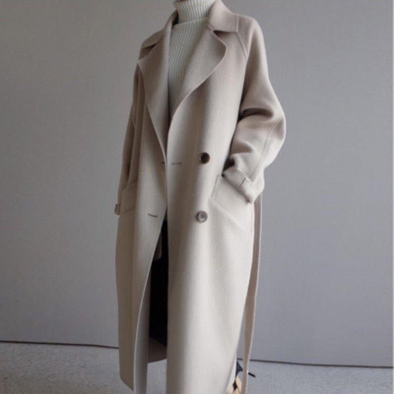 Trench Coat Damen | Winter Mantel Lang