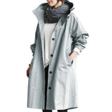 Women's Classic Trench Coat | Long & Water-Repellent